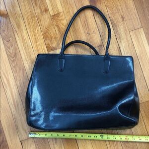 Elegant Black textured Tote Bag stunning !